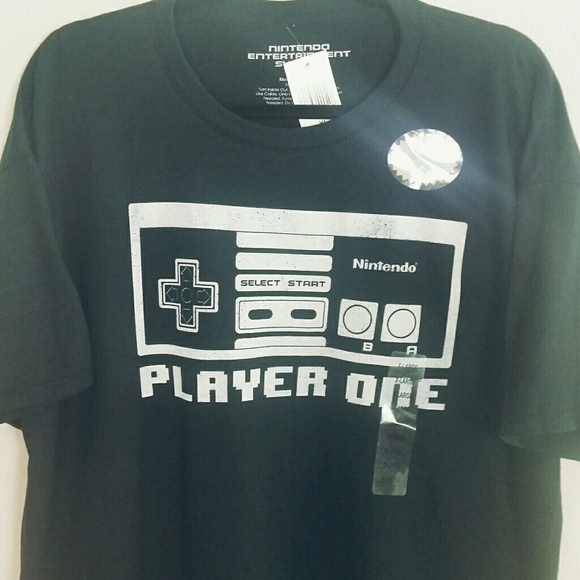 Nintendo Other - ❤Nintendo Game Controller Tshirt XL black NWT